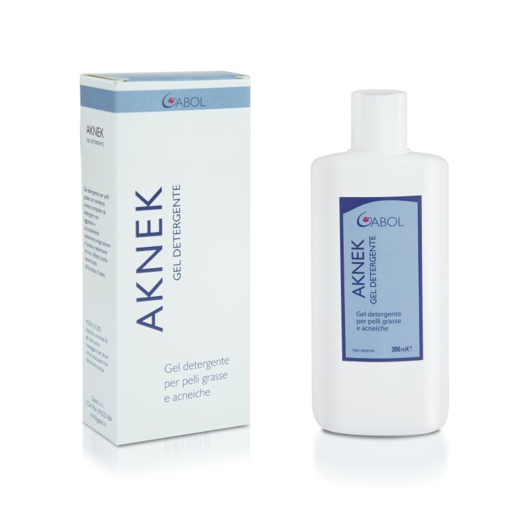 Gabol Aknek Gel Detergente Per Pelli Grasse 200ml