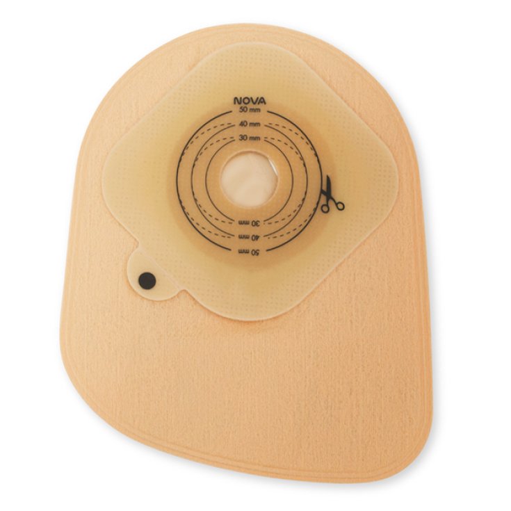 Dansac NovaLife 1 Chiusa Mini Opaca Foro 30mm Volume 230ml - 30 Sacche