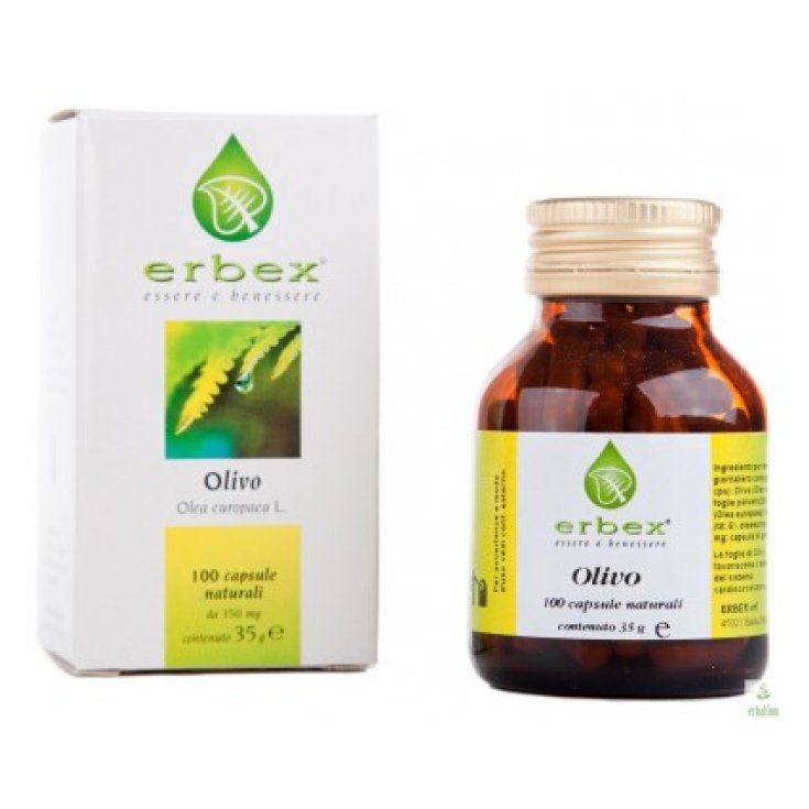 Erbex Olivo Integratore Alimentare 100 Capsule Da 350mg