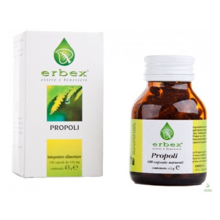 Erbex Propoli Integratore Alimentare 100 Compresse 430mg