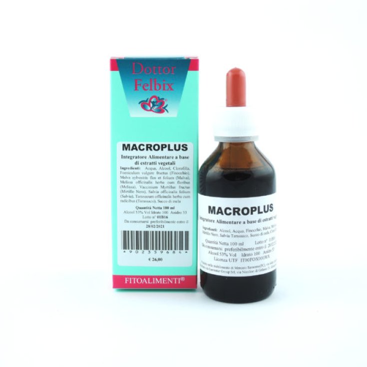 Euronatur Dottor Felbix Macroplus Integratore Alimentare Gocce 100ml