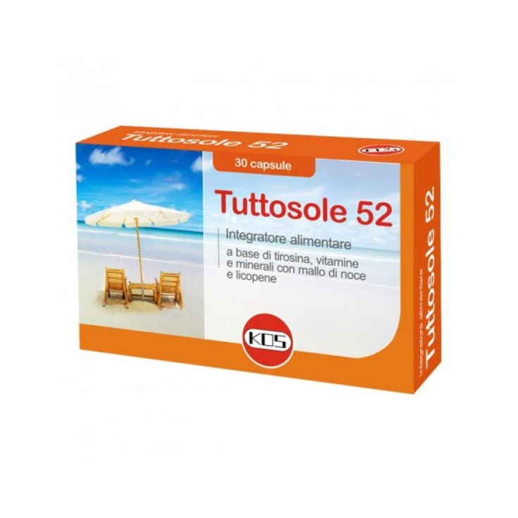 Kos Tuttosole 52 Integratore Alimentare 30 Capsule