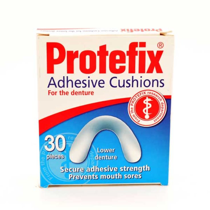 Queisser Protefix Cuscinetto Adesivo Per Dentiera Super 30 Pezzi