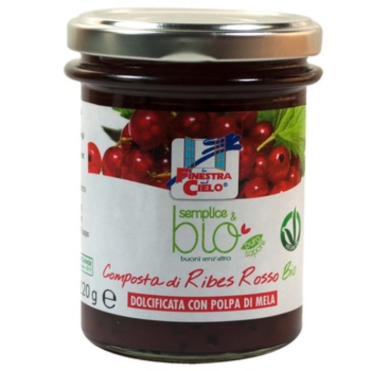 La Finestra Sul Cielo Composta Di Ribes Rosso Composta Di Frutta 220g