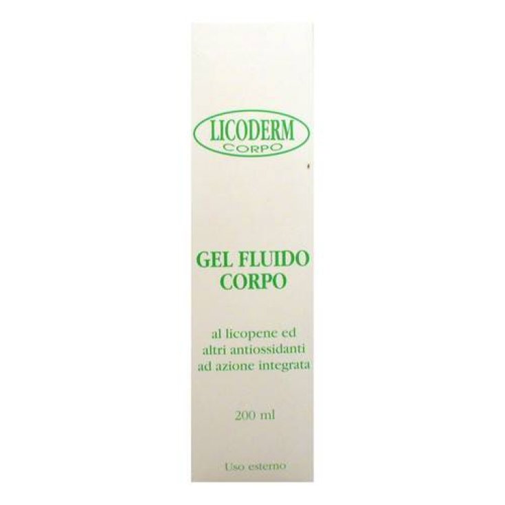 Licoderm Gel Fluido Corpo Lenitivo Idratante 200ml