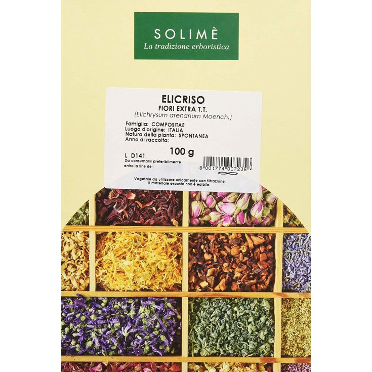 Solim&egrave; Elicriso Fiori Extra Taglio Tisana 100g