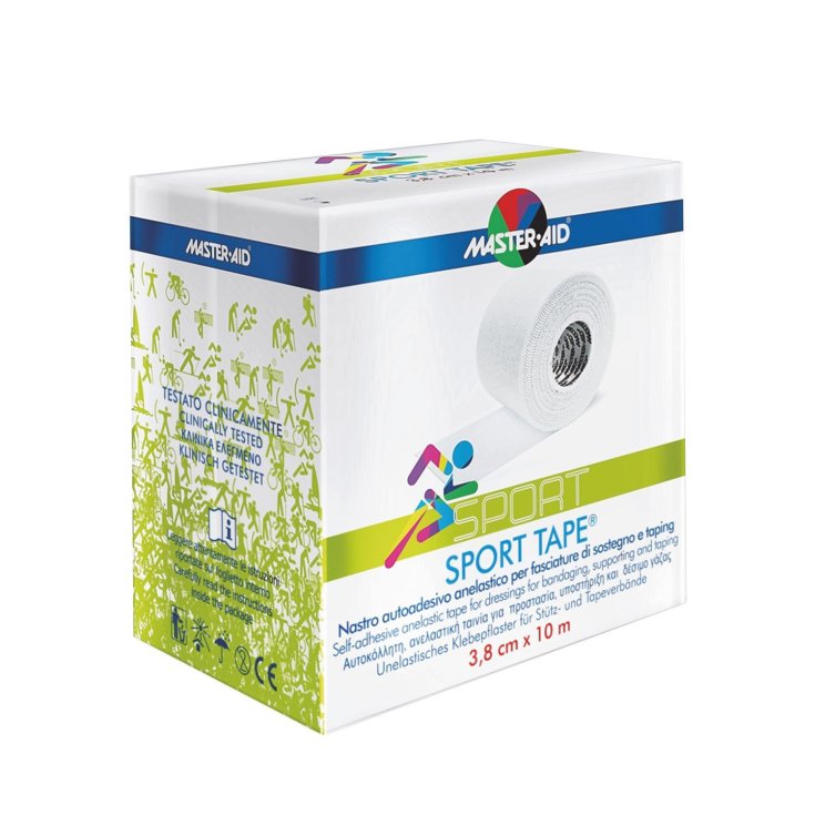 Master-Aid&reg; Sport Tape&reg; Nastro Autoadesivo Anelastico cm3,8x10m 1 Bobina