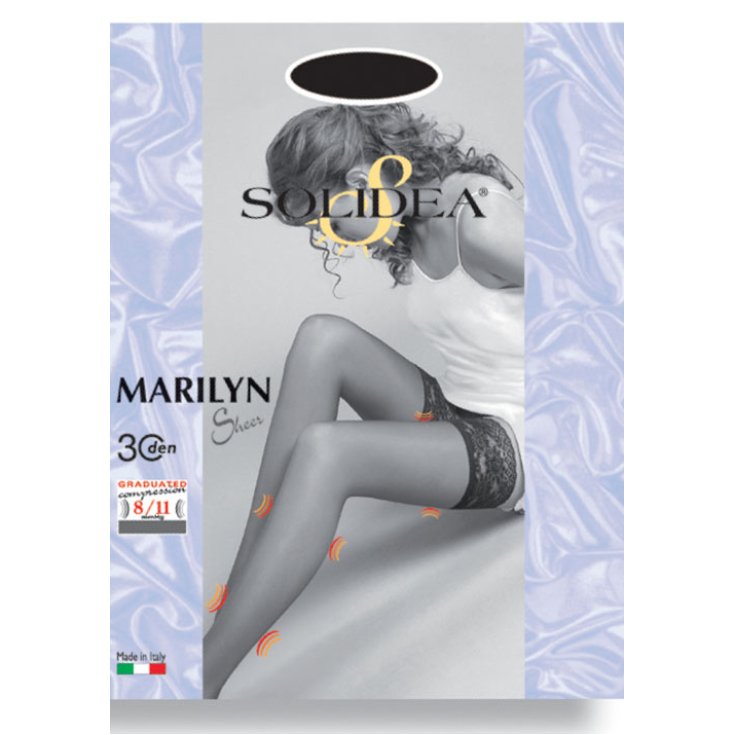 Solidea Marilyn 30Den Sheet Autoreggenti Glac&egrave; 2m