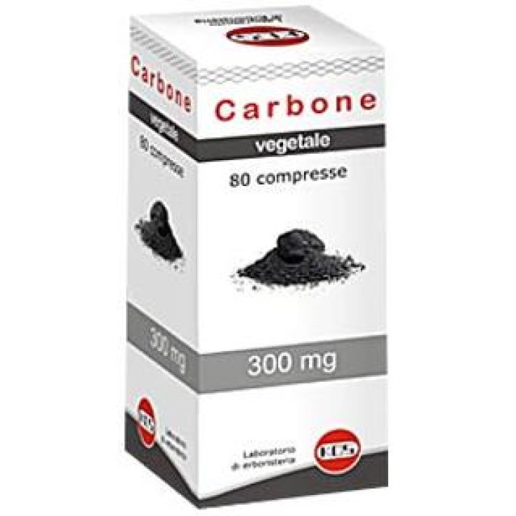 Kos Carbone Vegetale Integratore Alimentare 80 Compresse Da 37g
