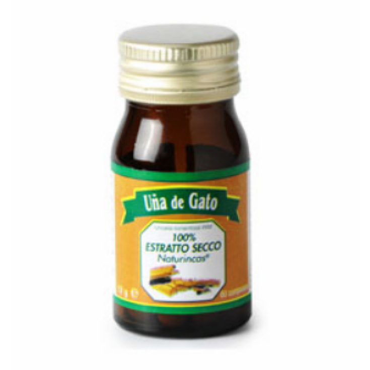 Naturincas U&ntilde;a De Gato 100% Estratto Secco 60 Compresse 200mg