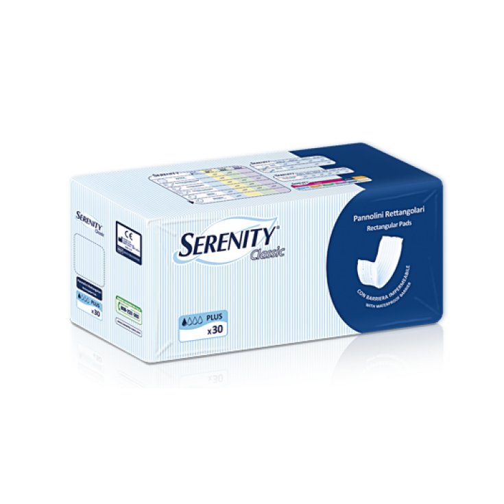 Serenity Pannolone Rettangolare Con Barriera 30 Pezzi