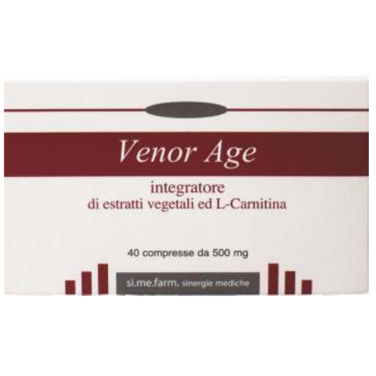 Si.Me.Farm. Venor Age Integratore Alimentare 40 Compresse Da 500mg