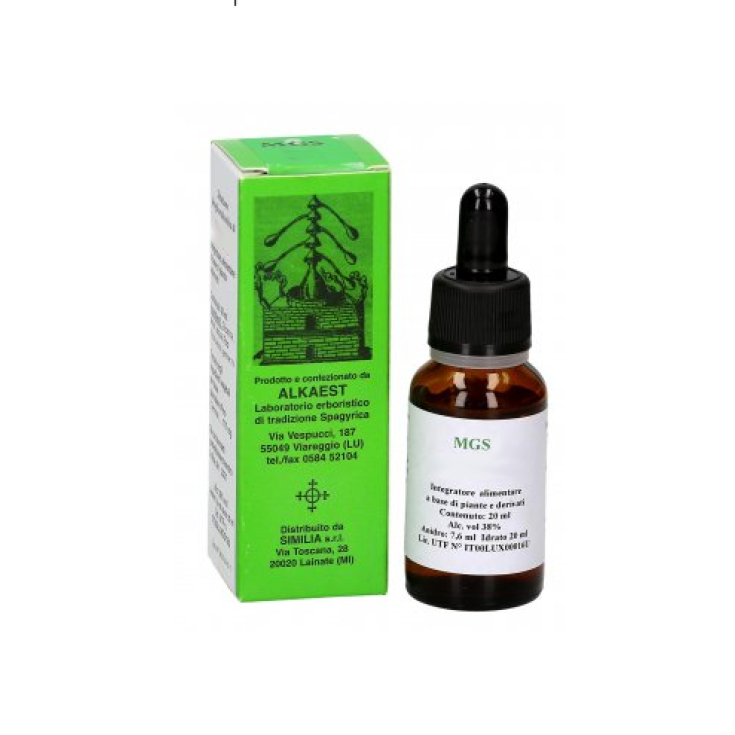 Alkaest Mgs21 Vite Macerato Glicerico Spagirico 20ml