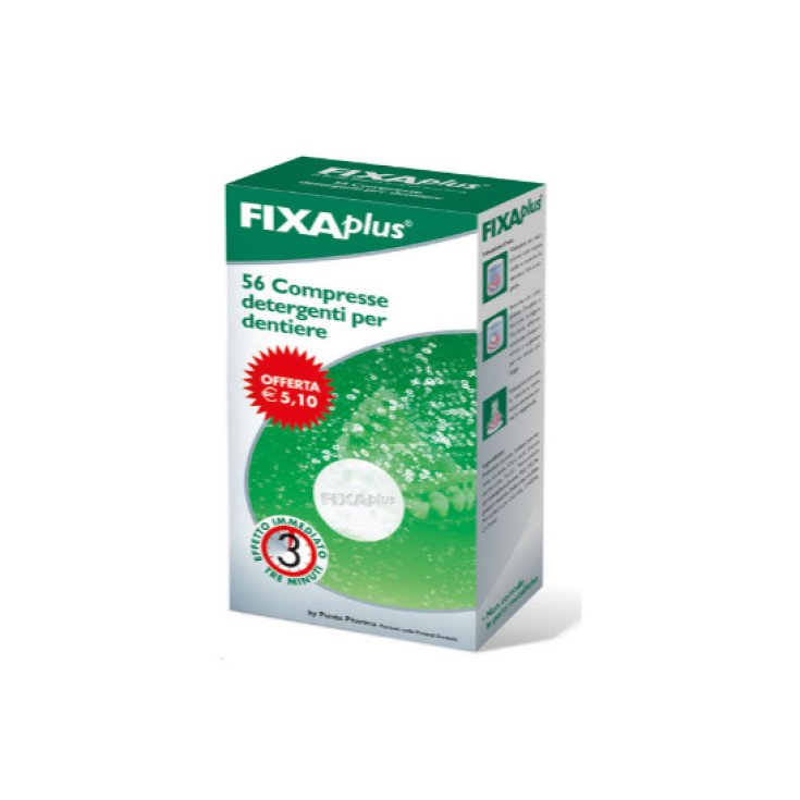 DuL&agrave;c Fixaplus Compresse Detergenti Per Dentiere 56 Compresse