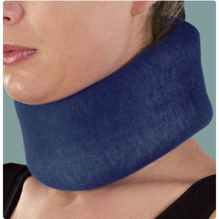 Ro+Ten Cervicol Collare Gommapiuma Blu 8cm Taglia L