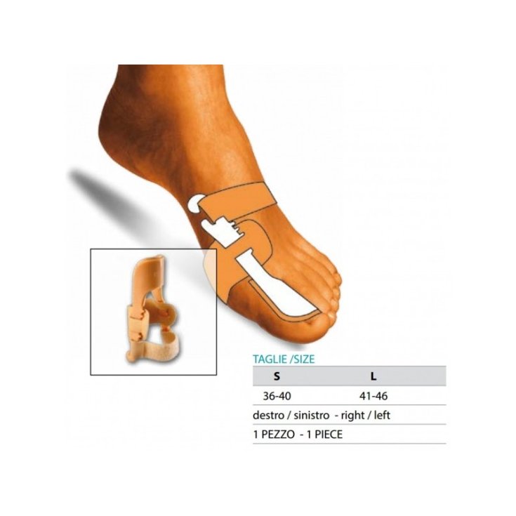 Orione Ok Ped Ref.229 Correttore Alluce Valgo Destro Taglia L 1 Pezzo