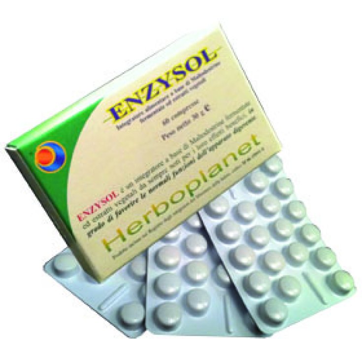 Herboplanet Enzysol Integratore Alimentare 60 Compresse