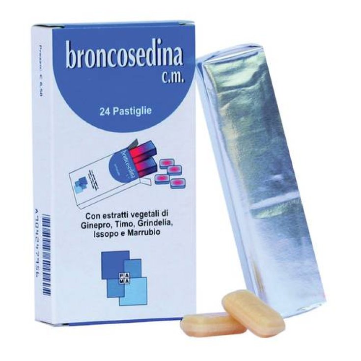 Broncosedina CM Integratore Alimentare 24 Pastiglie 70g
