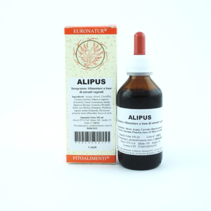 Euronatur Alipus Gocce Integratore Alimentare 100ml