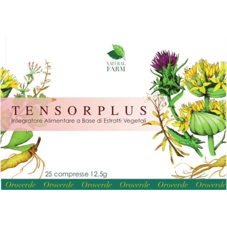 Natural Farm Tensorplus Integratore Alimentare 25 Compresse