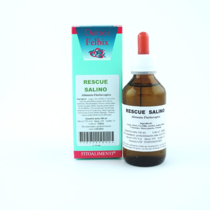 Euronatur Group Rescue Salino Soluzione Idroalcolica Integratore Alimentare 100ml