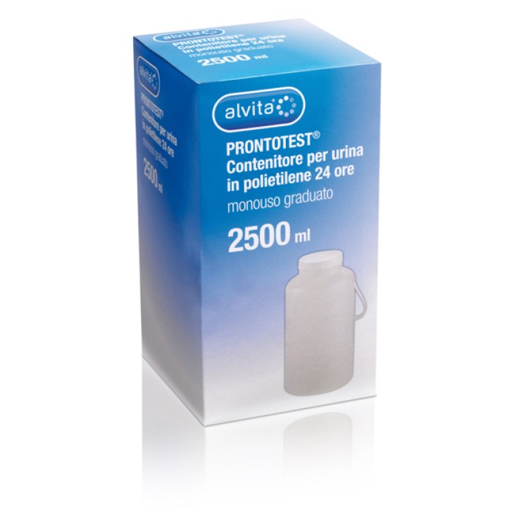 Alvita Prontotest Contenitore Urine 24 Ore 2500ml