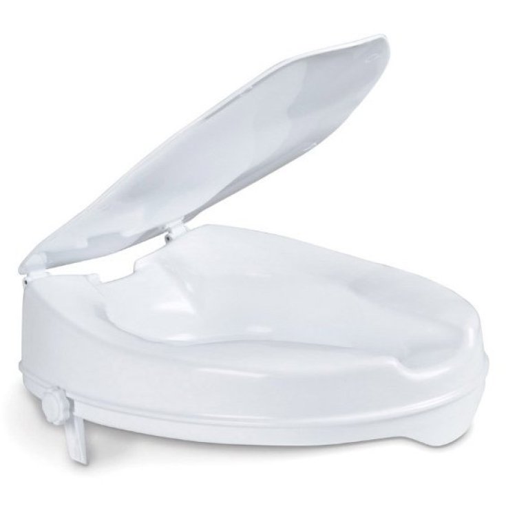 Alza WC Fissaggio Laterale H 6cm Con Coperchio