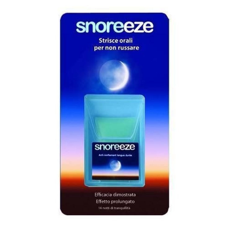 Snoreeze Strisce Orali Antirussamento 14 Applicazioni