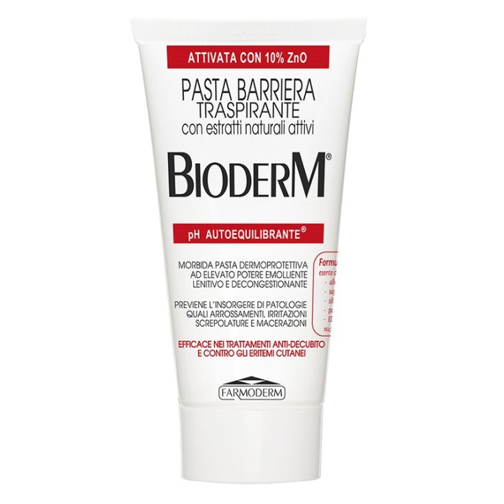 Bioderm Pasta Barriera Allo Zn Morbida Pasta Dermoprotettiva 30ml