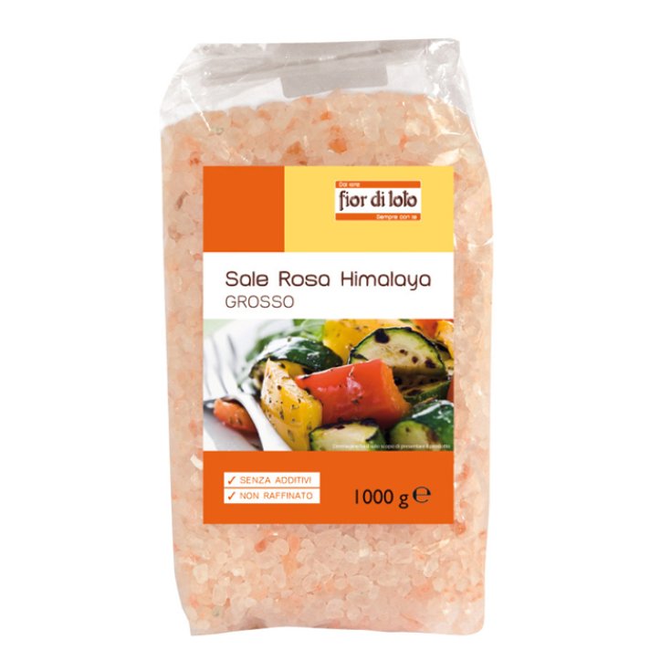 Fior Di Loto Sale Rosa Himalaya Grosso Biologico 1000g
