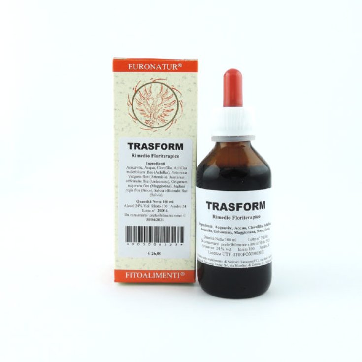 Euronatur&reg; Trasform Integratore Alimentare Gocce 100ml