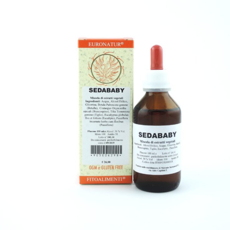Euronatur&reg; Sedababy Integratore Alimentare Gocce 100ml