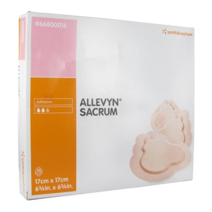 Smith&Nephew Allevyn Sacrum Medicazione 17x17cm 10 Pezzi