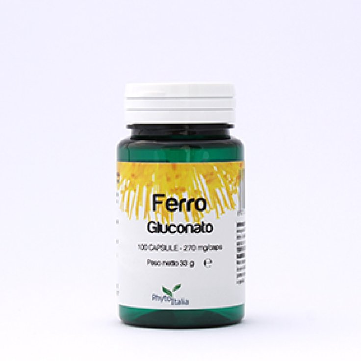 Phytoitalia Ferro Gluconato Integratore Alimentare 100 Compresse
