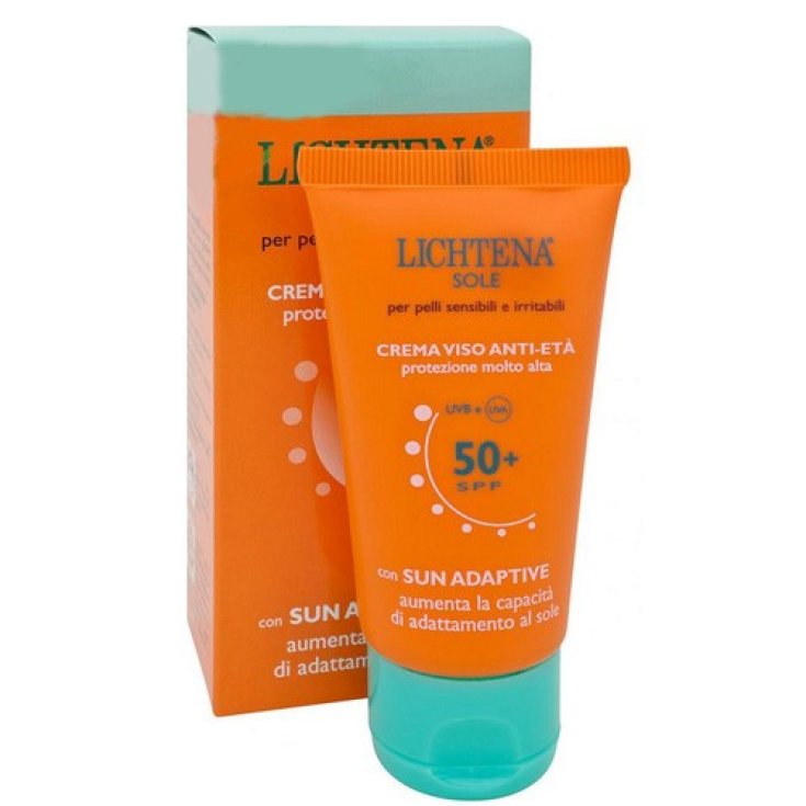 Lichtena Sole Crema Viso Anti-Et&agrave; Spf50+ 50ml