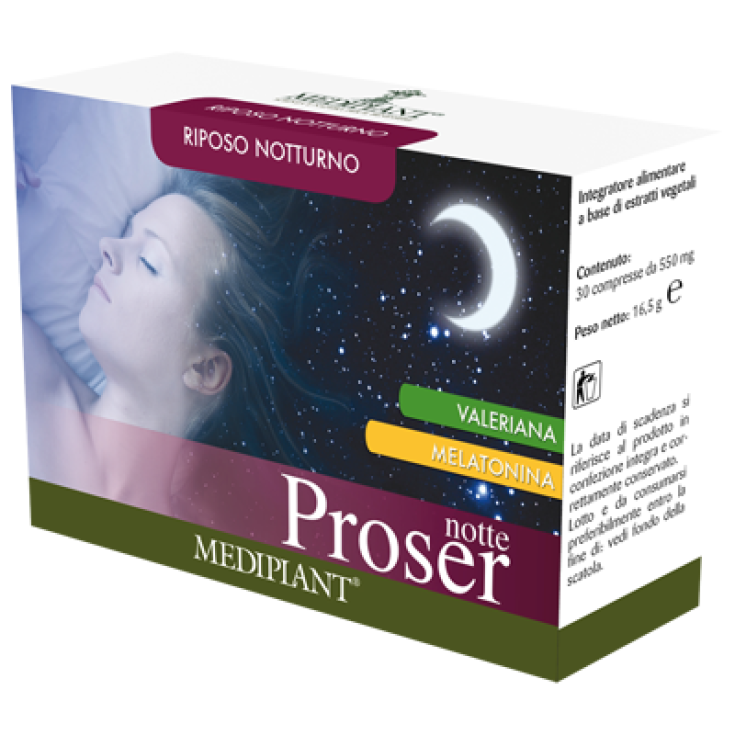 Mediplant Proser Notte Integratore Alimentare 30 Compresse