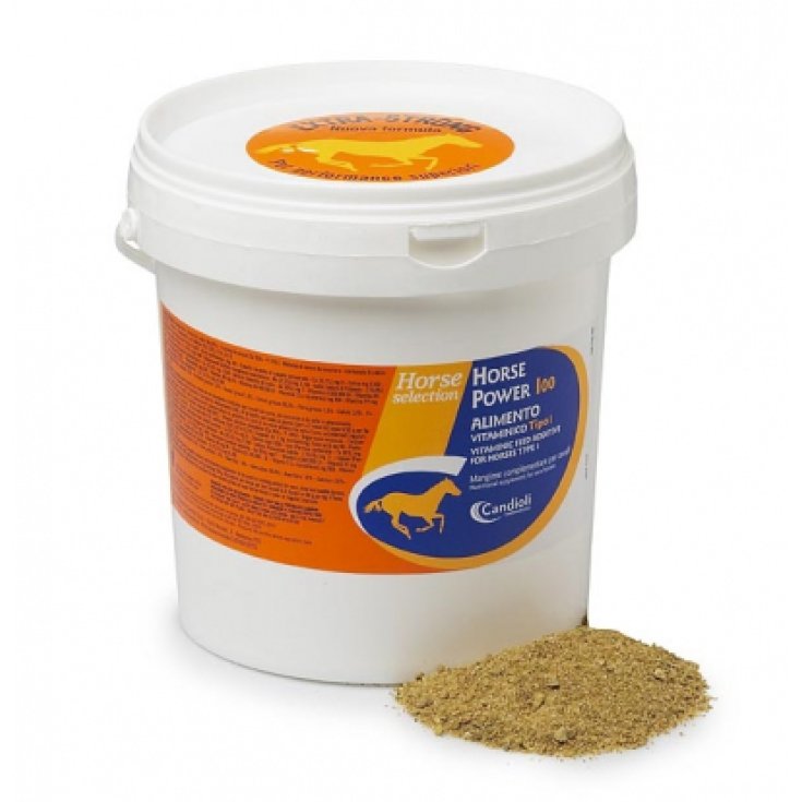 Candioli Horse Power 100 Prodotto Vitaminico Per Cavalli 4kg