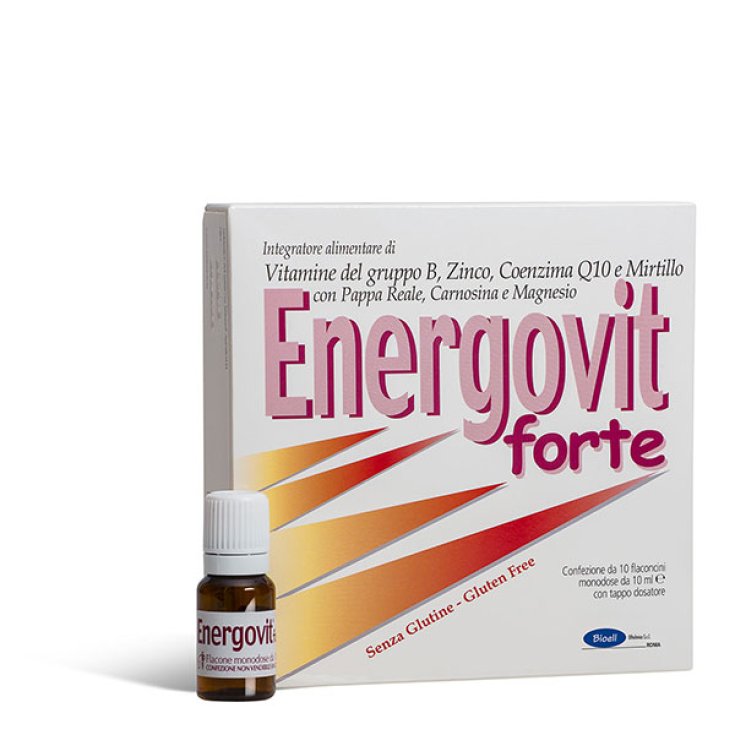 Bioell Energovit Forte Integratore Alimentare 10 Flaconcini
