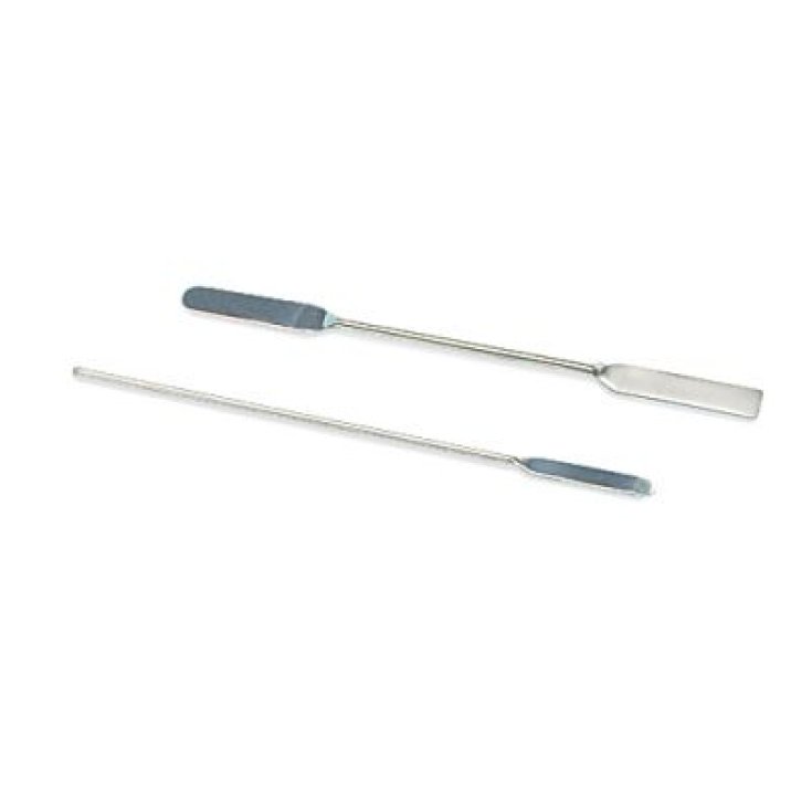 Safety Spatola Inox Doppia Pala Per Veleni 15cm