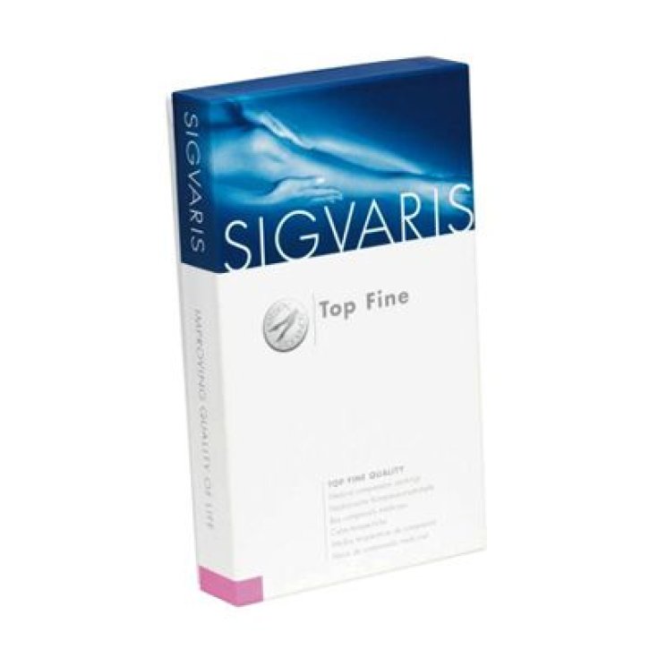 Sigvaris 701 Autoreggenti Punta Chiusa Colore Black