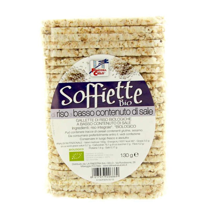La Finestra Sul Cielo Soffiette Con Basso Contenuto Di Sale 130g