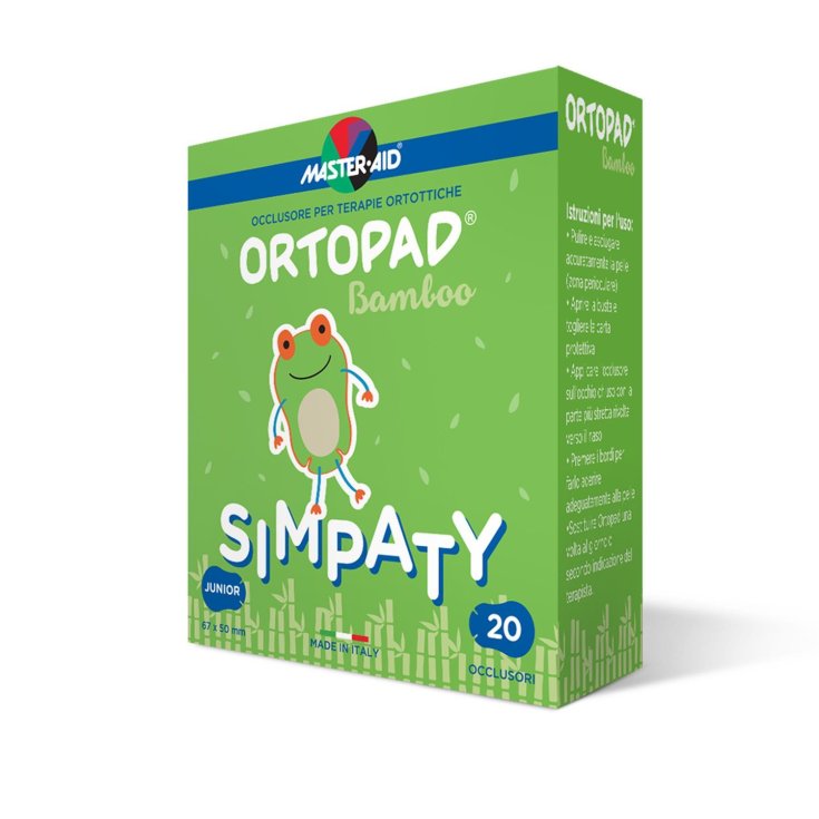 Master-Aid&reg; Ortopad&reg; Cotton Simpaty Occlusore Per Terapie Ortottiche Regular 20 Pezzi