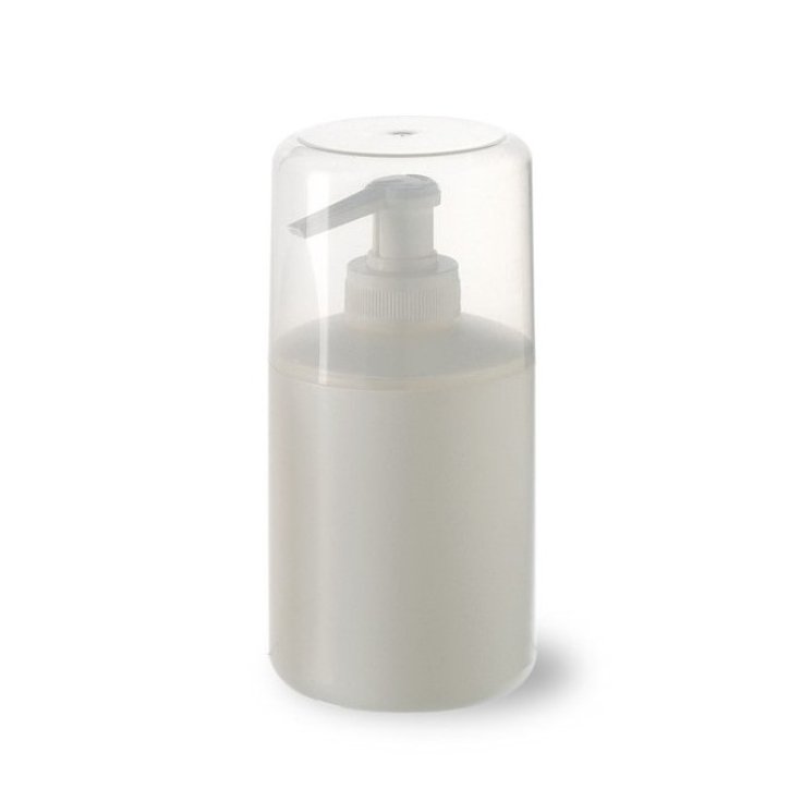 Simonetta Flacone Cilindrico In Plastica Bianco Con Dosatore 500ml