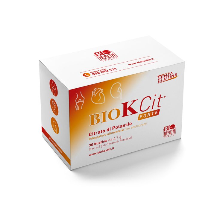 BioHealth Bio Kcit Forte Integratore Alimentare 30 Bustine