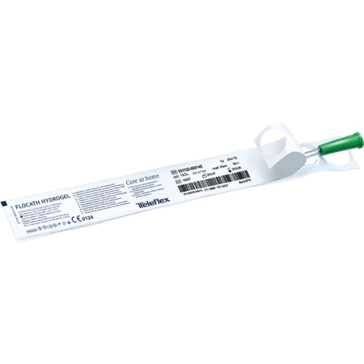 Teleflex Flocath Hydrogel Catatere Idrofilico Punta Nelaton Ch12 Lunghezza 40cm 1 Pezzo