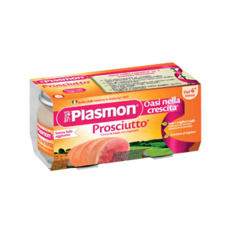 Plasmon Omogeneizzato Di Carne Prosciutto Cotto 2x120g