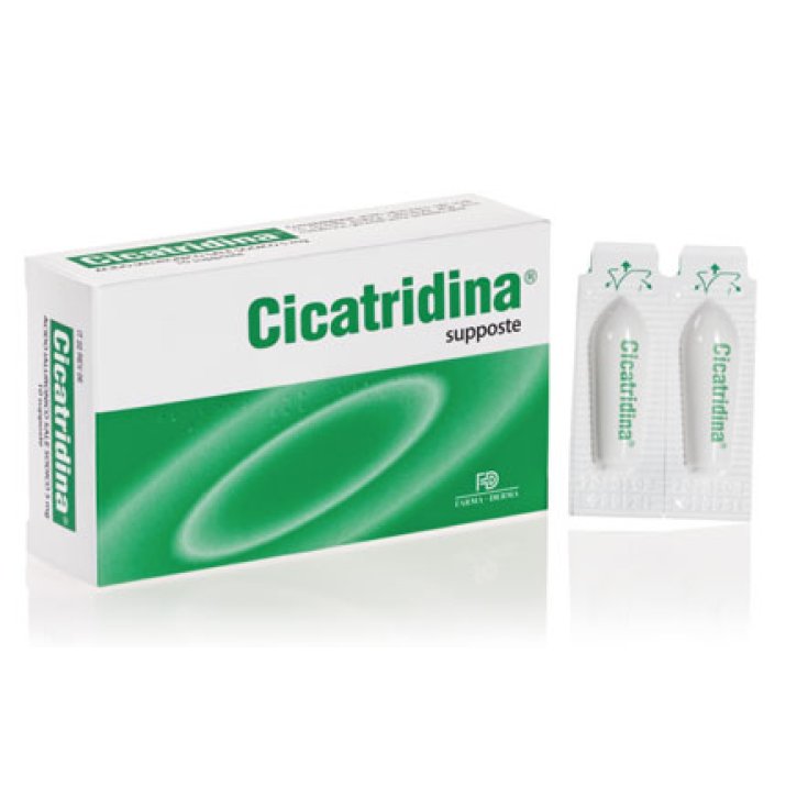 Farma-Derma Cicatridina Supposte 10 Pezzi Da 2g