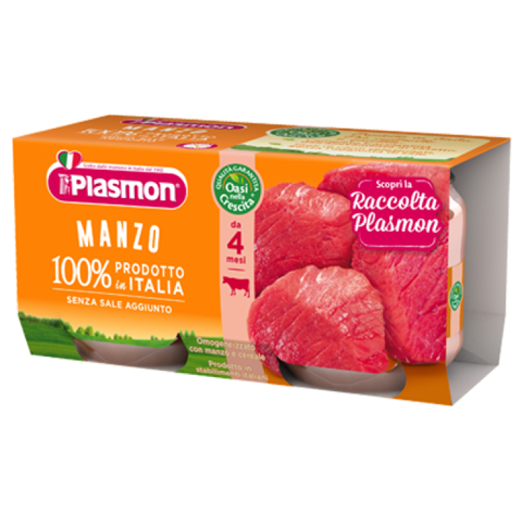 Plasmon Omogeneizzato Di Carne Manzo 4x80g