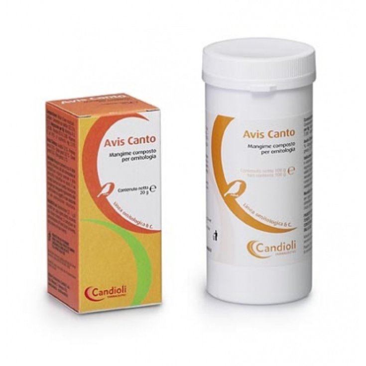 Candioli Avis Canto Mangime Complementare Per Ornitologia 20g