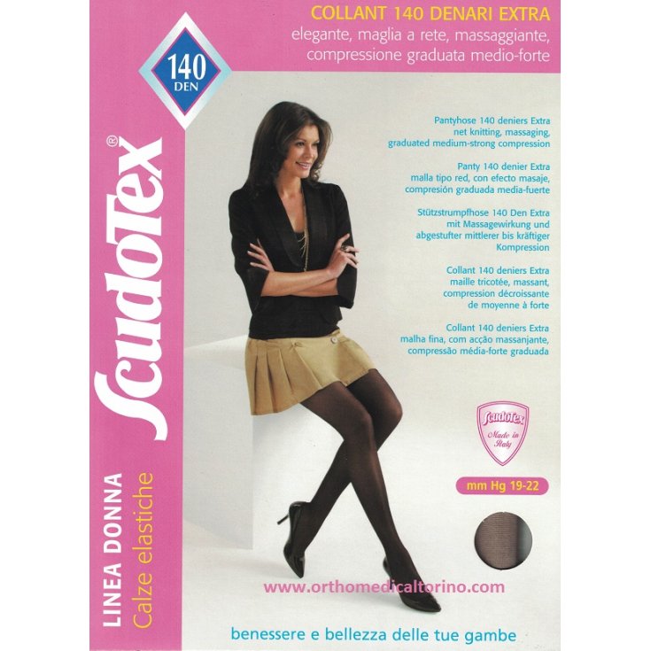 Scudotex Collant 140Den Extra Daino Taglia 5